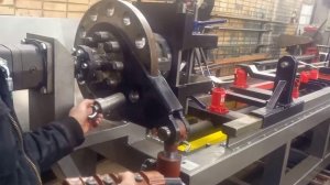 Стенд для разборки гидроцилиндров более 6 метров