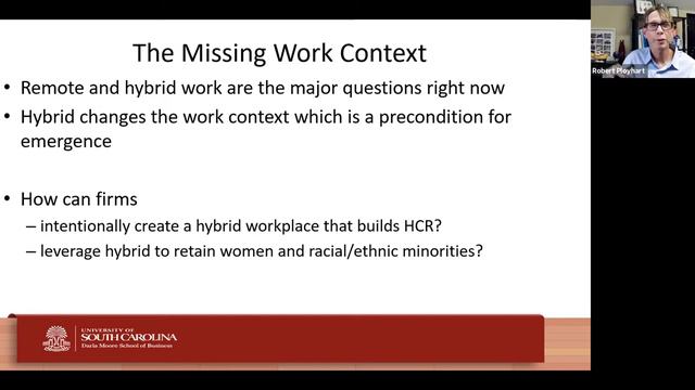 Dr. Robert Ployhart on Strategic Human Capital Resources - YorkU School of HRM смотреть онлайн