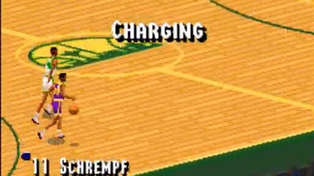 NBA Live 95 - Super Nintendo смотреть онлайн