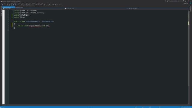 Creating & Scripting UI Dropdowns in Unity смотреть онлайн