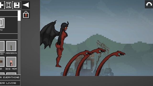 Demonio Fleur Nico Robin Onigashima from One Piece ⛵ | Melon Playground Sandbox Anime mod смотреть онлайн