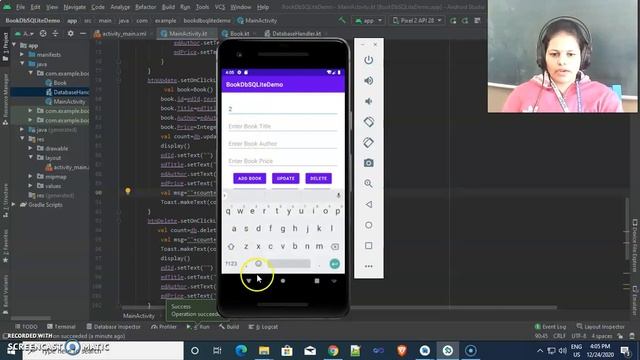 SQLite Database in Android Part-8 | Update Book Functionality | Android Projects #android смотреть онлайн