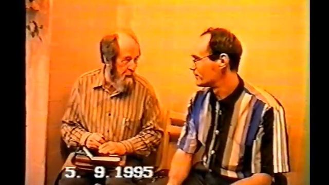 Солженицын на уроке у моего отца. 1995 год. смотреть онлайн