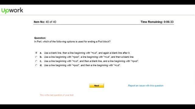 Perl 5.26 Test Upwork Top 10 смотреть онлайн