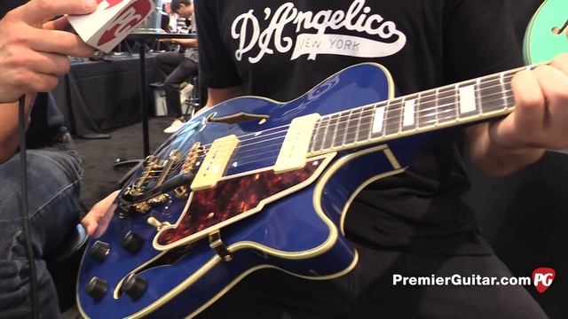 SNAMM '17 - D'Angelico Excel SS Shoreline Demo смотреть онлайн