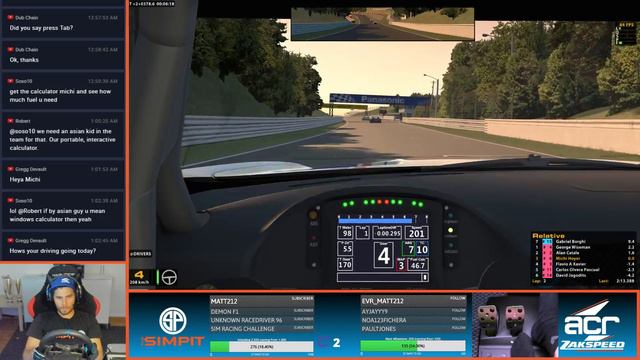iRacing ACR Zakspeed Mercedes GT3 in IMSA Sportscar Championship around Suzuka - Test and Full Race смотреть онлайн