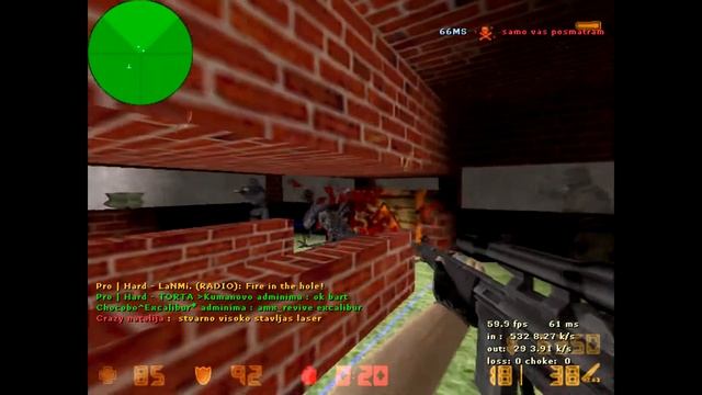 Counter Strike 1.6 - Clarion zombie Biohazard Tutorial #3 Killing zombies with weapon. смотреть онлайн