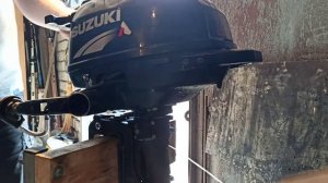 Лодочный мотор Suzuki DF 2.5 Первый запуск после «Зимовки»