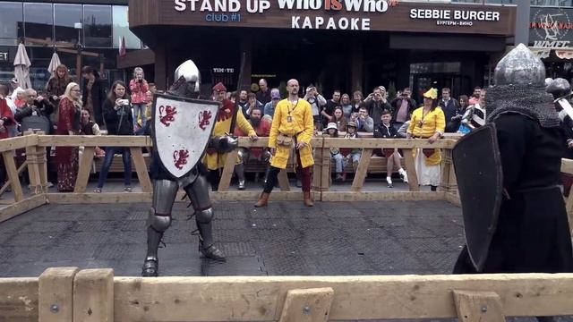 Рыцари Knights Бой Фехтование щит меч Галкин vs Краснов Времена и Эпохи смотреть онлайн