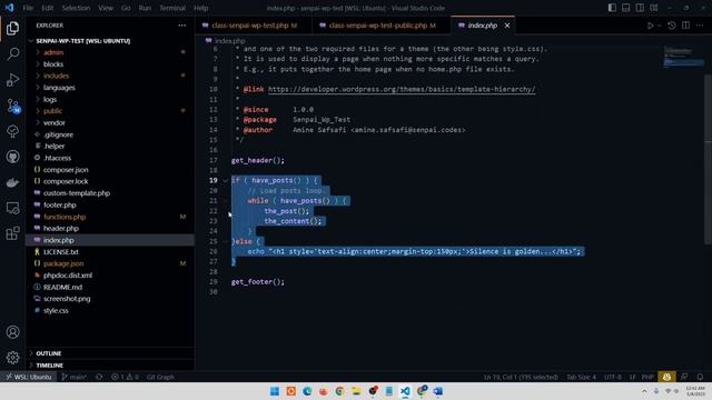 Senpai Codes WordPress AJAX call Front-End смотреть онлайн
