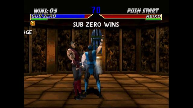 Mortal Kombat 4 - PS1 gameplay смотреть онлайн