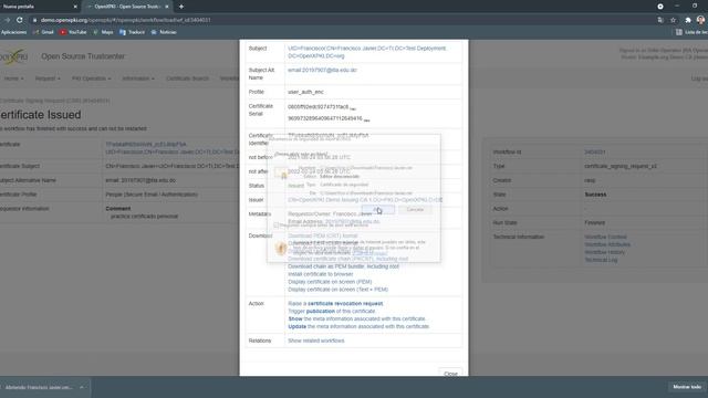 Certificados personales sobre X509 смотреть онлайн