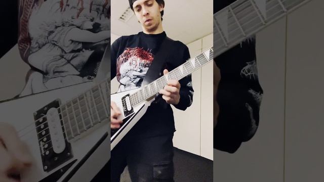 Jackson JS32T Rhoads (playing original riffs/solos) смотреть онлайн
