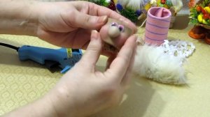 Мастер-Класс. Маленький домовёнок - гномик из подручного и бросового материала. DIY