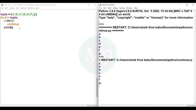 #75 Python Continue Statement In Telugu | Loop Control Statement | Python For Beginners In Telugu смотреть онлайн