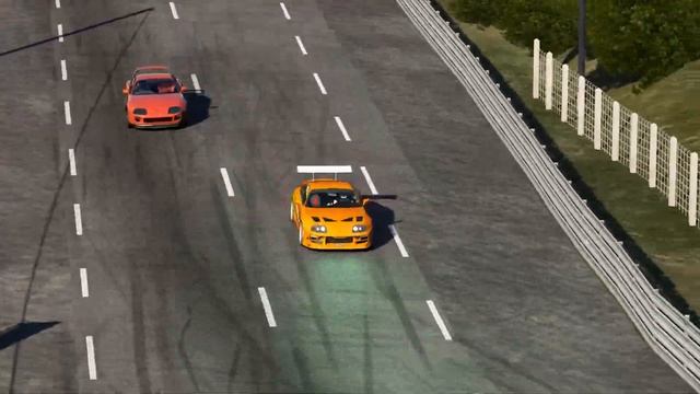 The Fast And The Furious Toyota Supra VS 55 Toyota Supra RZ At Lemans France Youtube смотреть онлайн