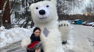 Заказать медведя на день рождения Москва #подарок #сюрприз #на8марта