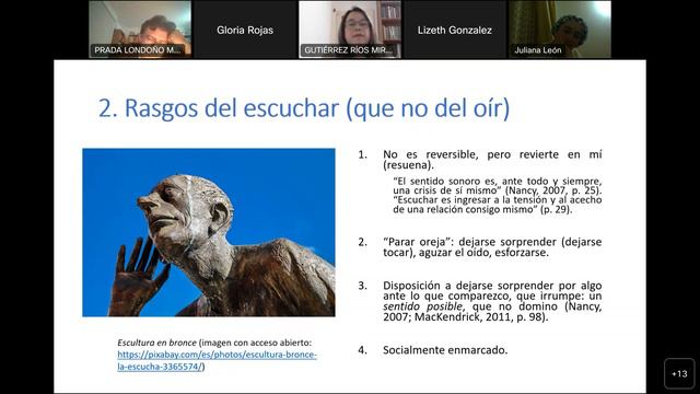 IV Seminario Internacional. Sesión 4 "Tocar, Escuchar, Acoger" смотреть онлайн