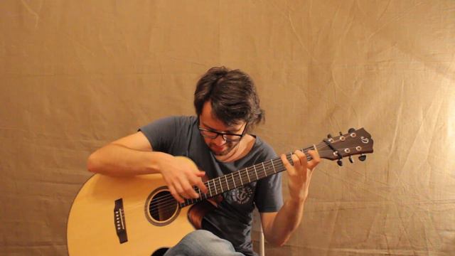 The Beatles - While my guitar gently weeps (fingerstyle guitar cover) смотреть онлайн