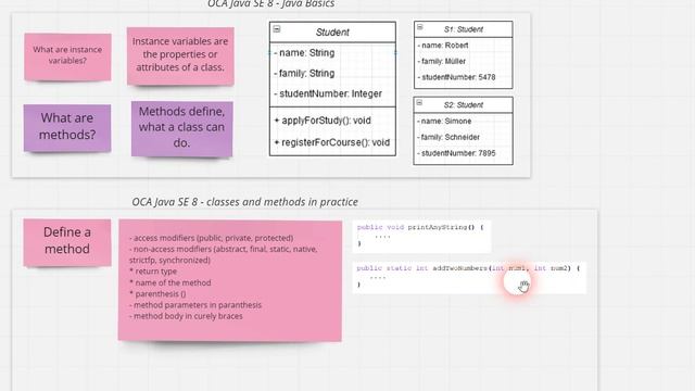 OCA Java SE 8 | دوره زبان برنامه نویسی جاوا - جلسه 3 - Define a class смотреть онлайн