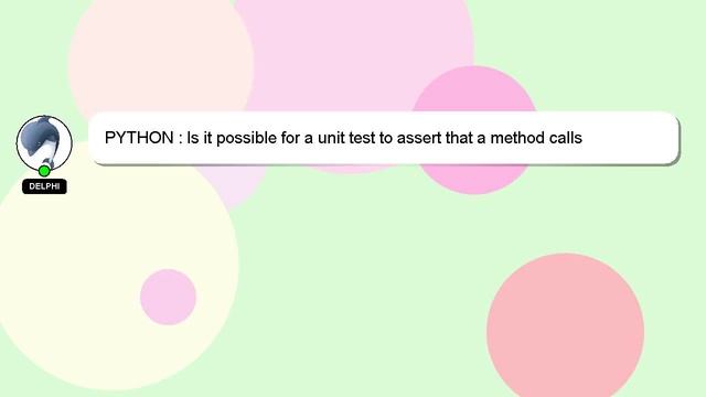PYTHON : Is it possible for a unit test to assert that a method calls sys.exit()? смотреть онлайн