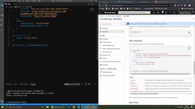 VUEJS EP3 ทำระบบ Login ด้วย Azure Active Directory (Office 365) смотреть онлайн