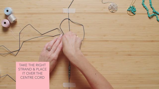 Beaded Macrame Tutorial for Beginners with Sarah Millsop | Jewellery Making | Create and Craft смотреть онлайн