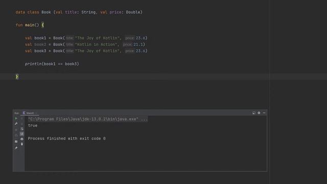 Kotlin Data Class Tutorial - toString, equals, copy, componentsN functions смотреть онлайн