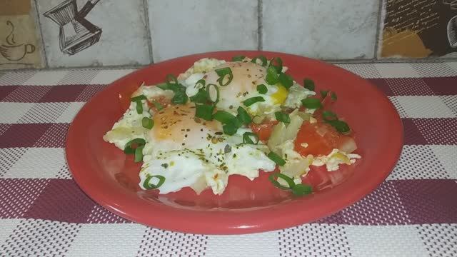 Яичница с ПОМИДОРАМИ . Отличный вариант завтрака! смотреть онлайн