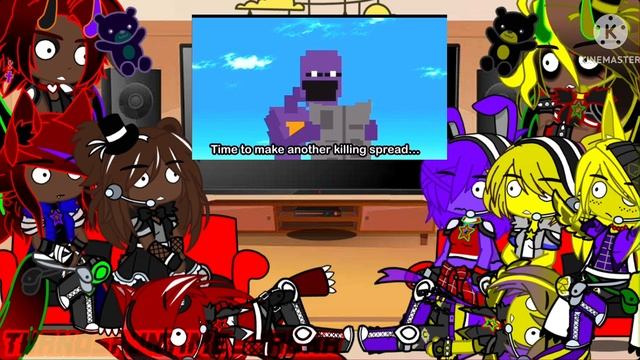 FNIA 1 stuck in my house + reaction to fnaf lore in a nutshell смотреть онлайн