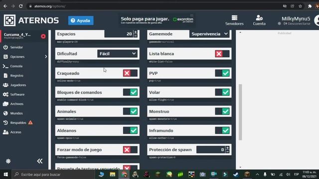 "NO SE PUDO CONECTAR CON EL SERVIDOR" - Solucionar error al conectarse en servidor Aternos смотреть онлайн