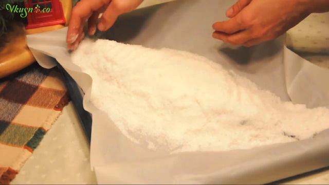 Форель,запечённая в соли смотреть онлайн