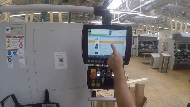 Строгальный станок Четырехсторонний смотреть онлайн