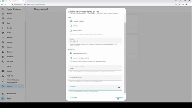 Almacenamiento en Red - Nueva Funcionalidad en Home Assistant (Junio 2023) смотреть онлайн