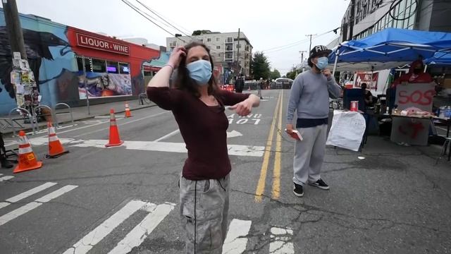 Inside Seattle's 'Autonomous Zone'. No Police Allowed.