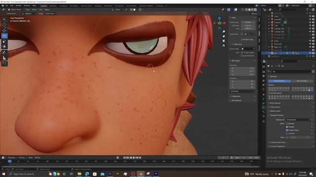 Blender Eye Rig Tutorial смотреть онлайн
