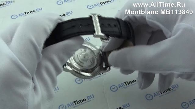 Обзор. Мужские наручные часы Montblanc MB113849 смотреть онлайн