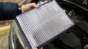 Замена воздушного фильтра Киа Соренто 2.4 (175л.с.) / Kia Sorento air filter