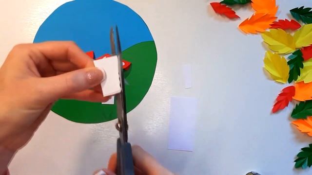 Три осенние поделки из цветной бумаги смотреть онлайн