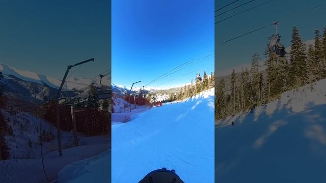 АРХЫЗ 2024 10 января. Южный склон, красная трасса смотреть онлайн