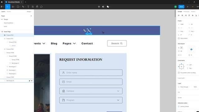 Figma Tutorial Web Design for Beginners | Figma Tutorial Website Design from Star to Finish | Part- смотреть онлайн