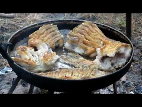 ПОХОДНАЯ КУХНЯ или ЖАРЕНЫЙ ГОЛАВЛЬ. смотреть онлайн