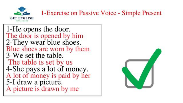 Passive voice شرح درس المبني للمجهول смотреть онлайн