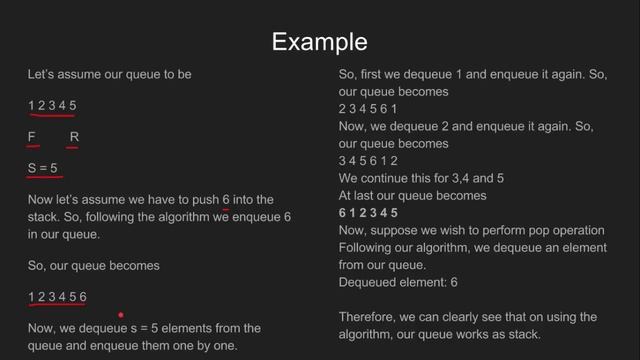 Implement a Stack using Single Queue | GeeksforGeeks смотреть онлайн