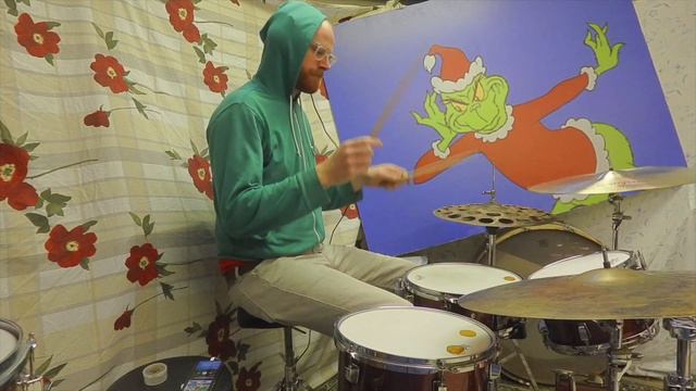 How the Grinch Stole Christmas... a drum cover смотреть онлайн