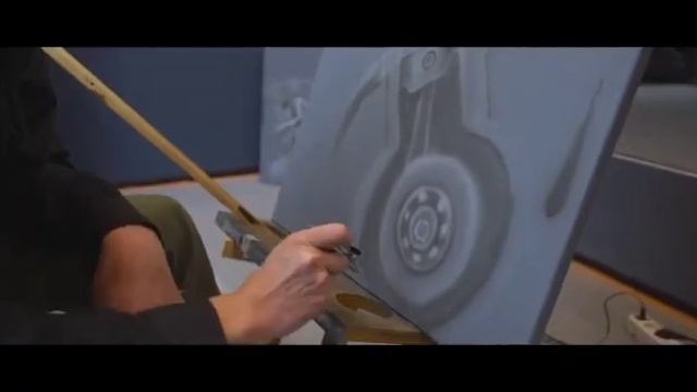 Мастер класс по аэрографии художник Мартин из Берлина, air graphic painter artist master class смотреть онлайн