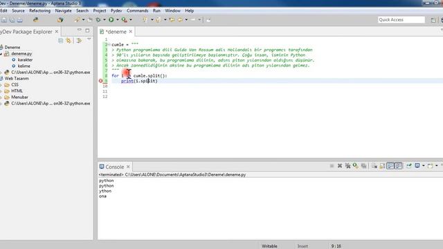 STRİP() LSTRİP() RSTRİP() COMMANDS IN PYTHON Turkish Video Tutorial смотреть онлайн