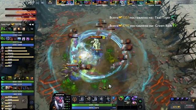 NYX ASSASIN + DISRAPTOR = WIN кастомка ДОТА 2 смотреть онлайн
