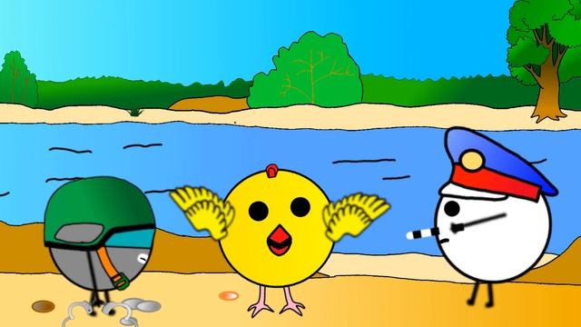 Цыпленок жареный... (Короткая анимация)