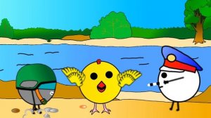 Цыпленок жареный... (Короткая анимация)